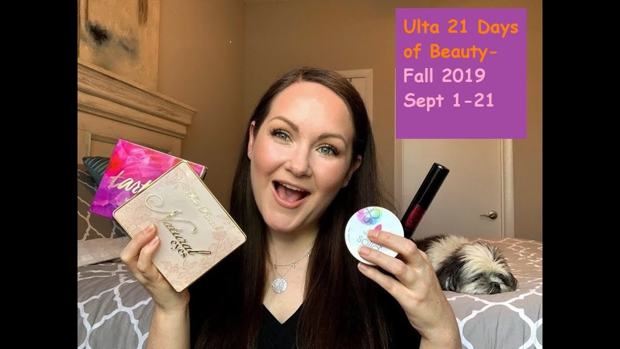 Ulta 21 Days of Beauty Tutorial Using Recommendations- Fall 2019