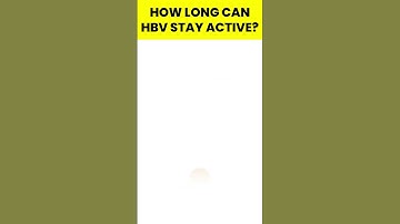 How long can HBV stay active | hepatitis b  #short