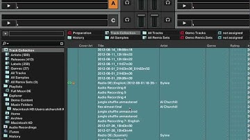 import music folder to Traktor and label genres