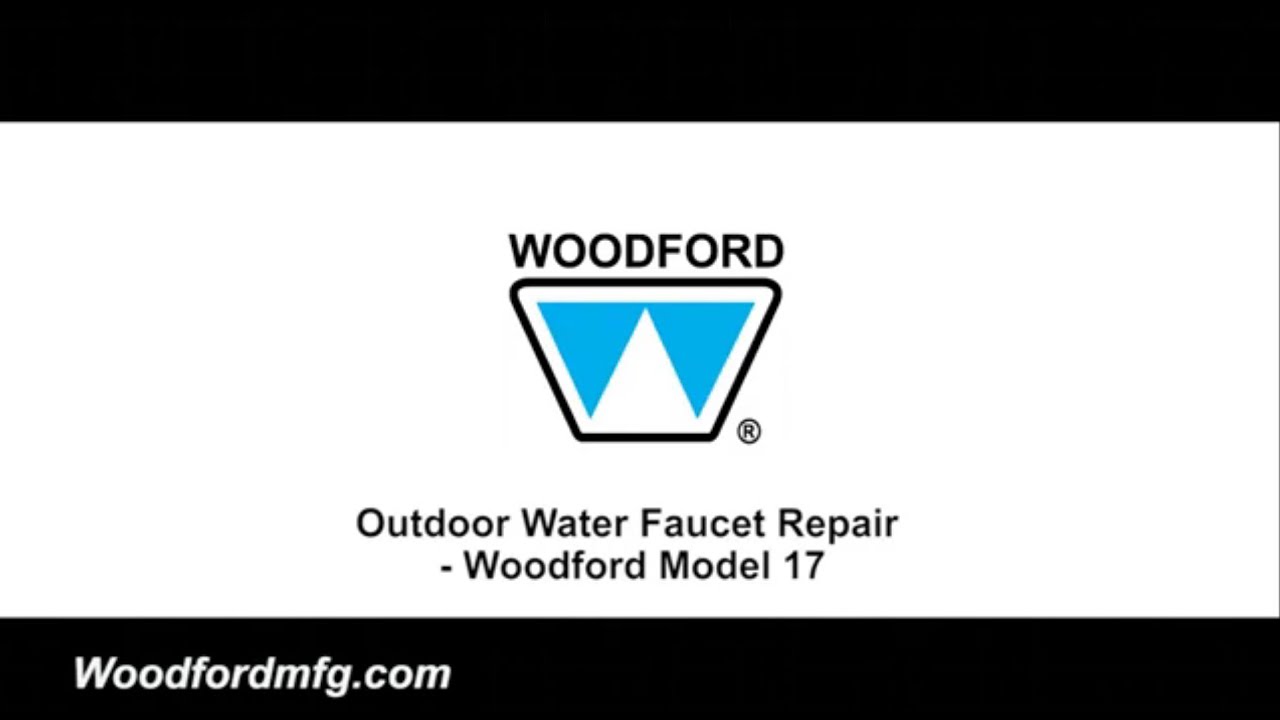 Woodford Model 17 Outdoor Faucet Repair Kit Installation - YouTube