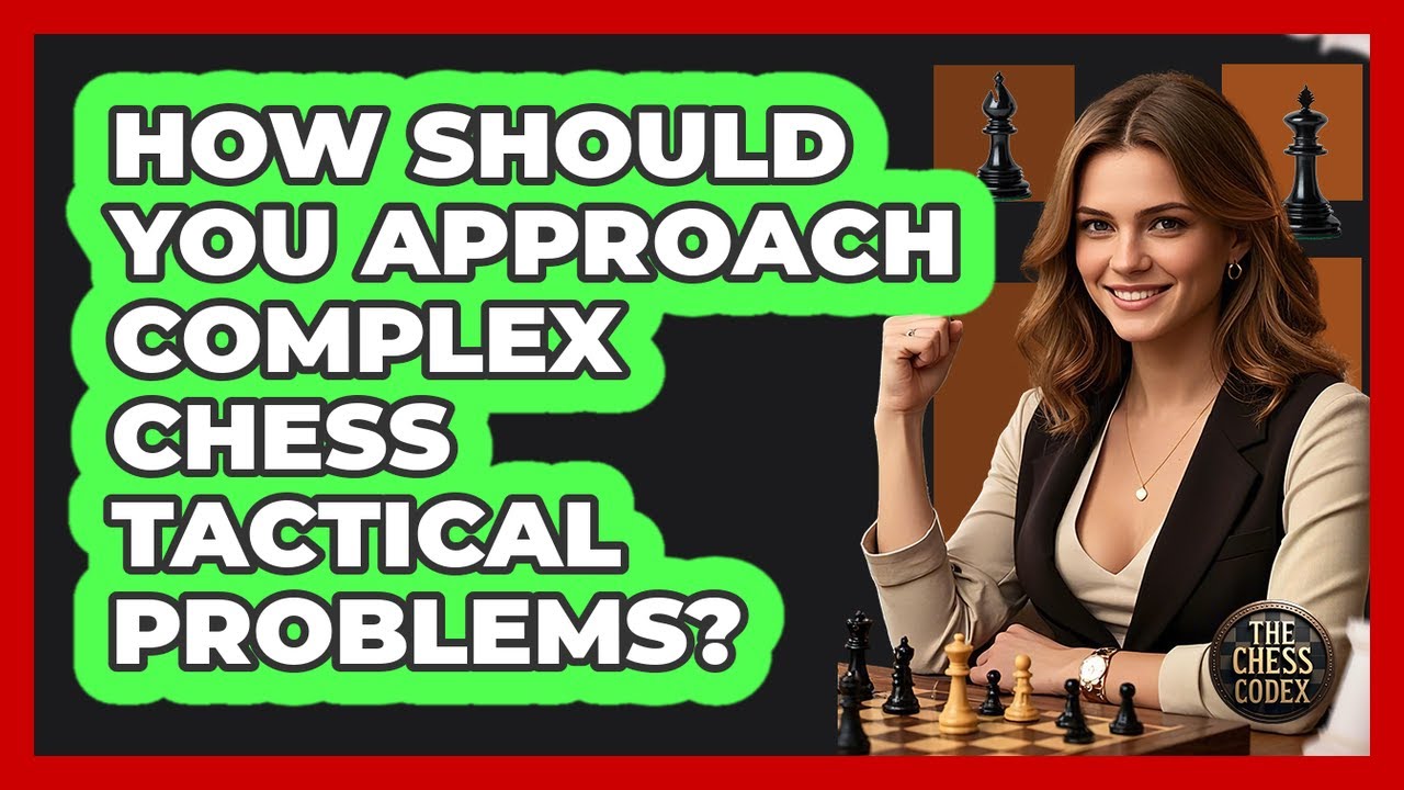 How Should You Approach Complex Chess Tactical Problems? - YouTube