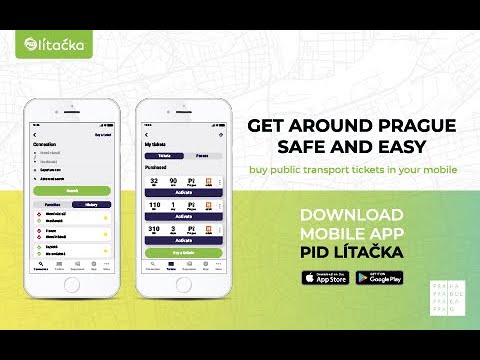 Buy your ticket easily thanks to the PID Lítačka app.