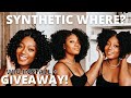 NATURAL TEXTURED SYNTHETIC LACE WIG INSTALL | BLACK OWNED | TheStylishEngineer