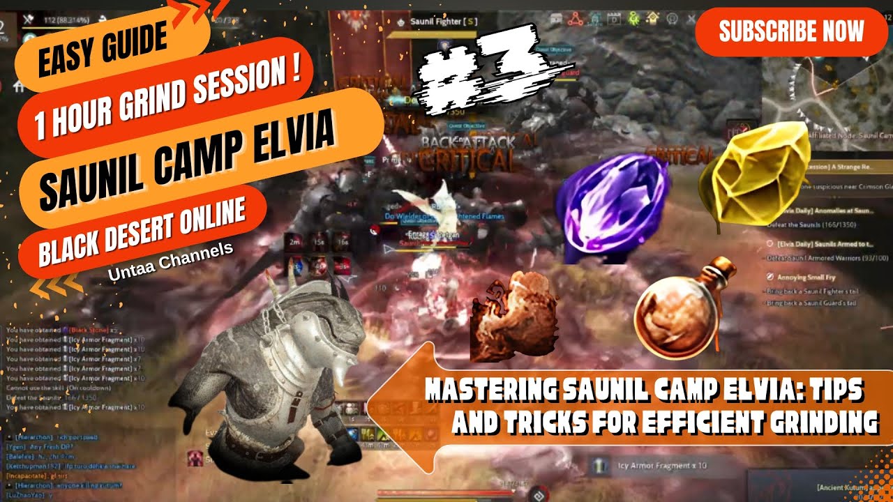 Mastering Saunil Camp Elvia: Tips and Tricks for Efficient Grinding