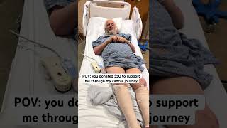 Please guys I need your support #cancer #usatoday #hospital #canada #surgery #beatcancer #donate