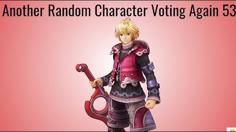 Another Random Character Voting Again 53