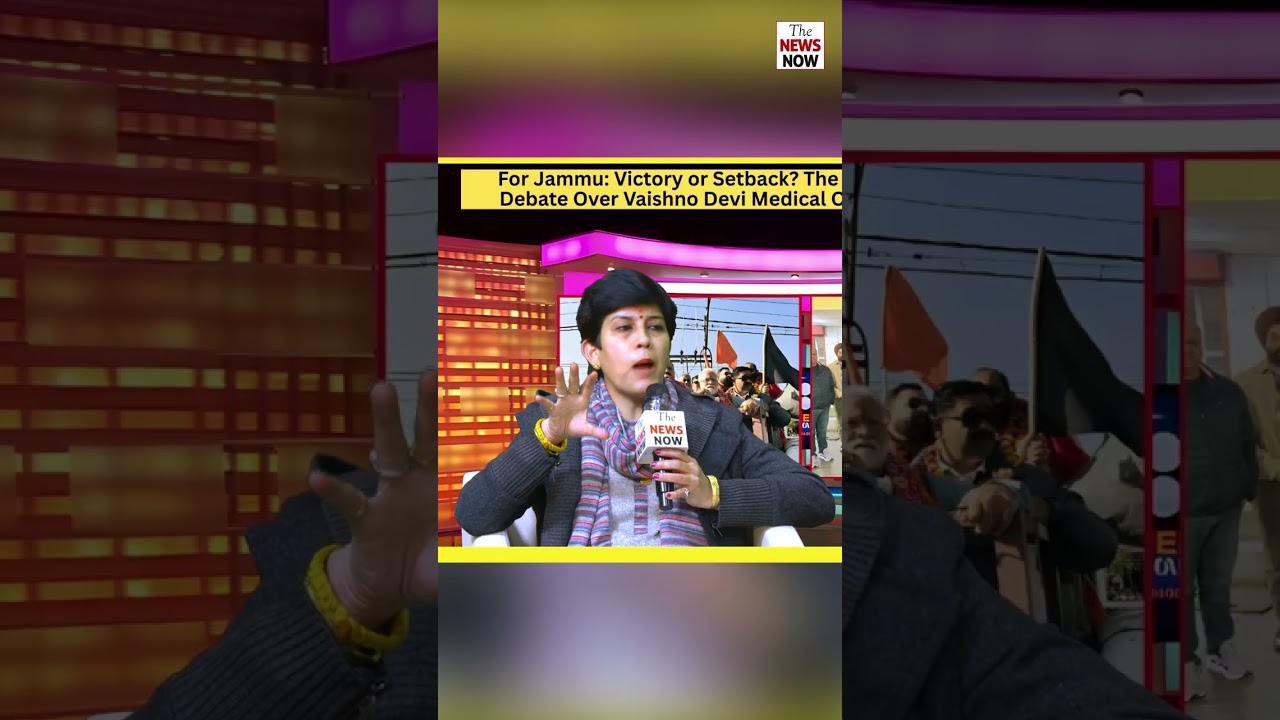 Rajni Sethi, BJP Spokesperson in program AAJ KA MUDDA expressing her views.