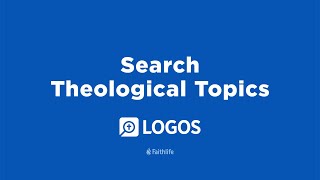 Search Theological Topics