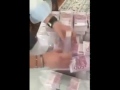 Counting 500 Euro Bills Like A Boss 