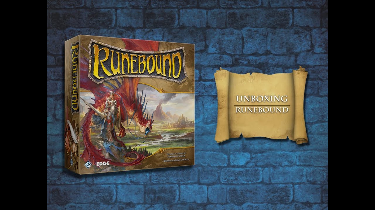 Runebound | Unboxing | juego de mesa | Español