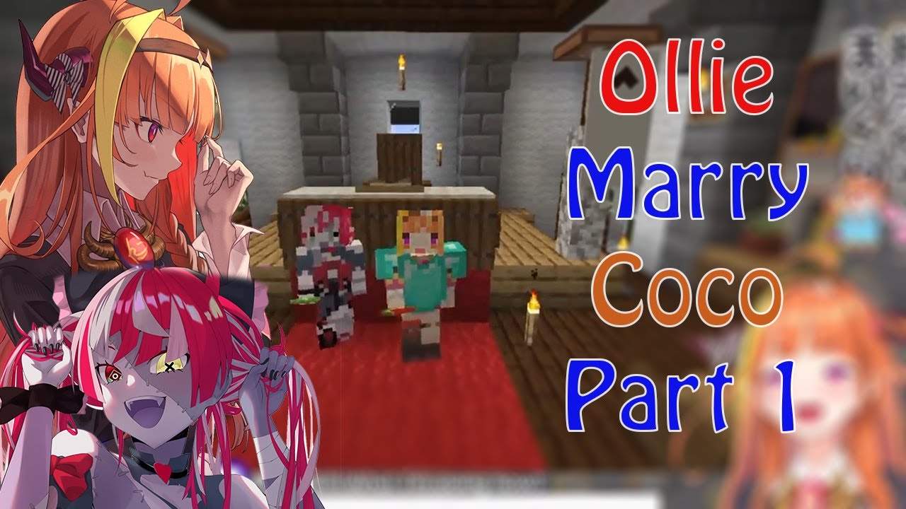 Coco got married with Ollie, part 1!!!!!!