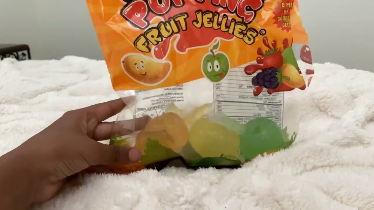 Popping fruit jelly!