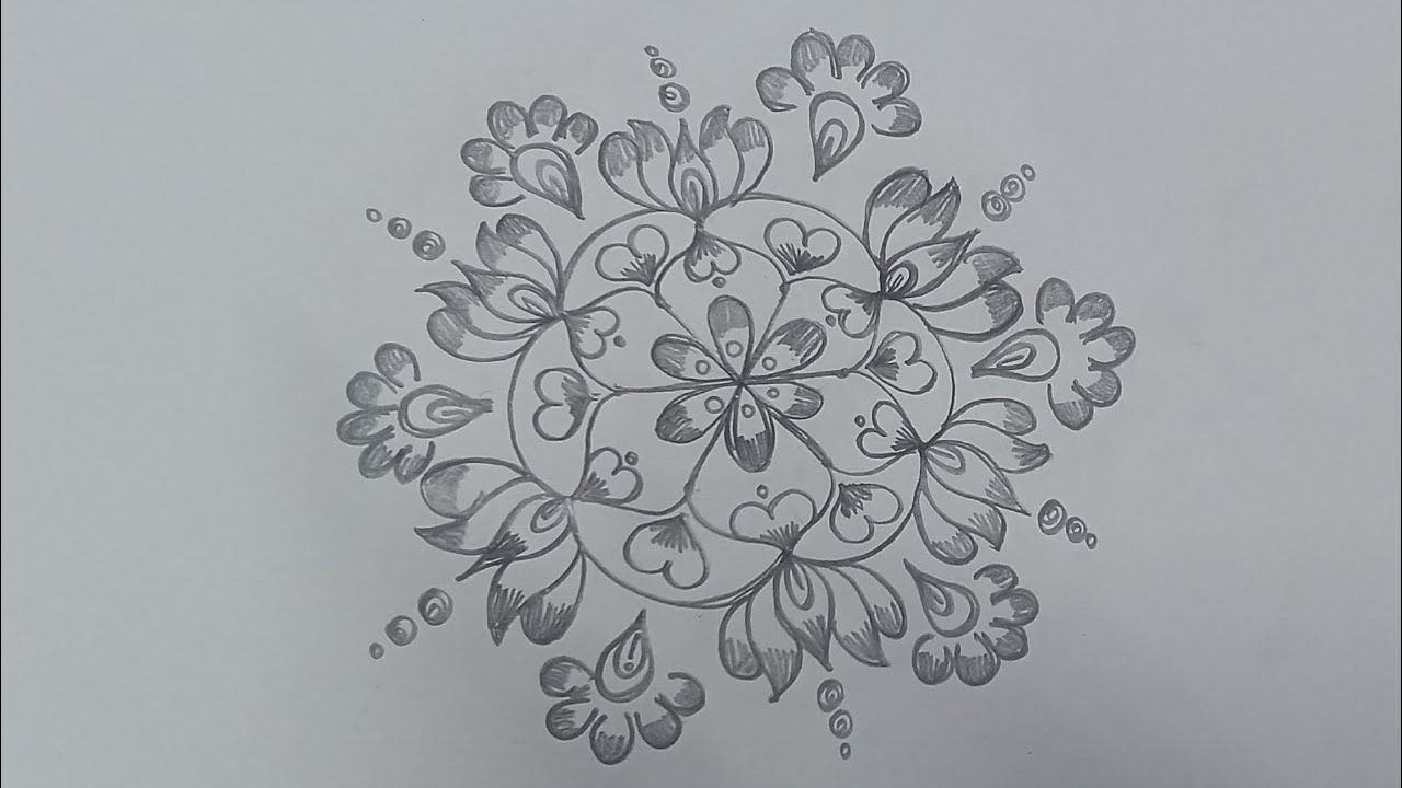 Simple design for festival time #mana_intimuggulu 