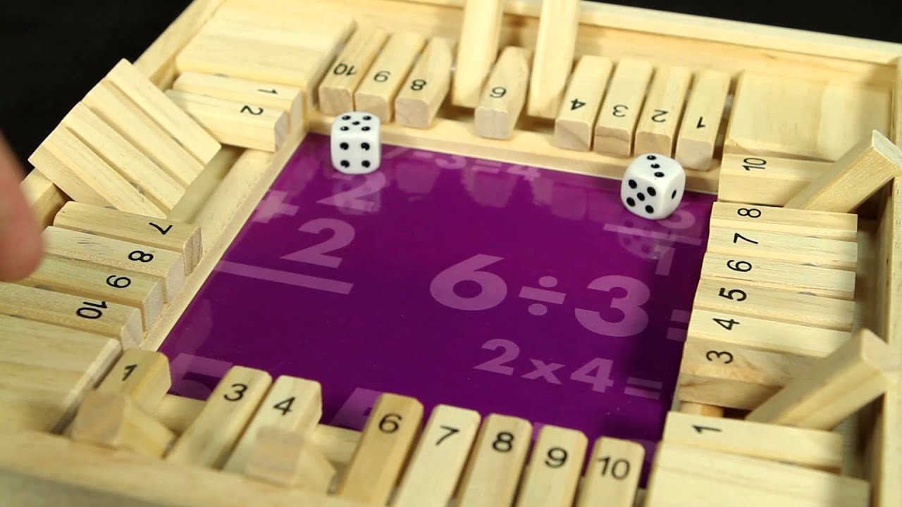 Ideal 4-Way Countdown Math Board game #0C241 - YouTube