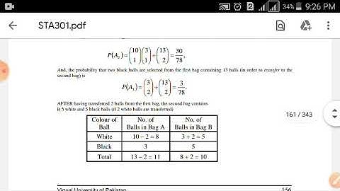 sta 301 short lecture 21 | dependent & independent event | conditional probability