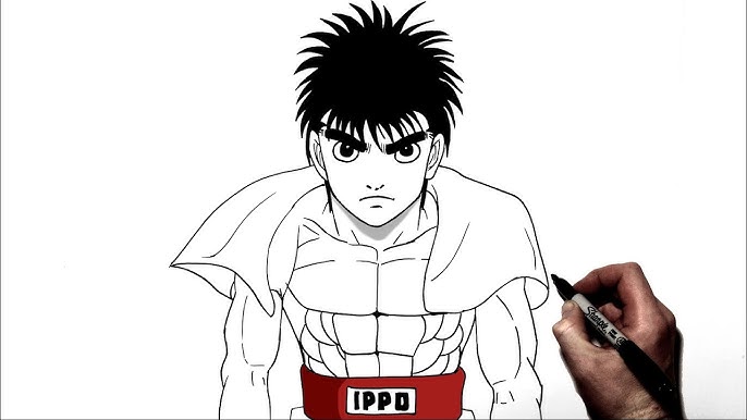 Ippo Makunouchi with Scribble art