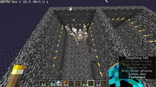 10 Iron Golems VS 100 Zombies