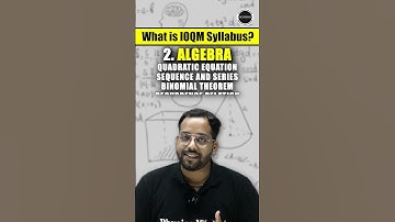 🎯 Start Your IOQM 2024 Preparation From Here!🔥| IOQM Syllabus 2024 | IOQM Preparation | #PW #Shorts