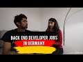 ADVICE FOR BACKEND DEVELOPER #JOBINGERMANY