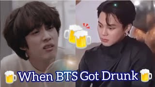When BTS Got Drunk Part 1🍻🤭