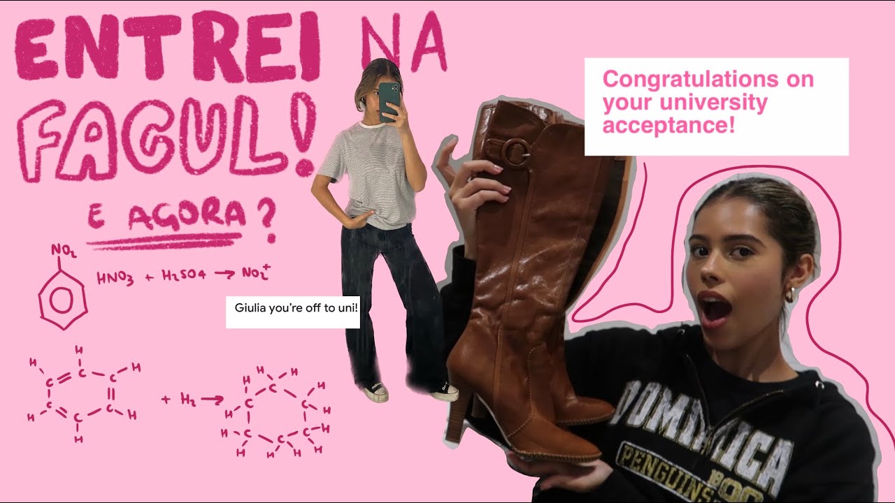 entrei na FACULDADE! qual curso vou fazer, preparativos pra volta às aulas, comprinhas e mais🧸🛍️🎀