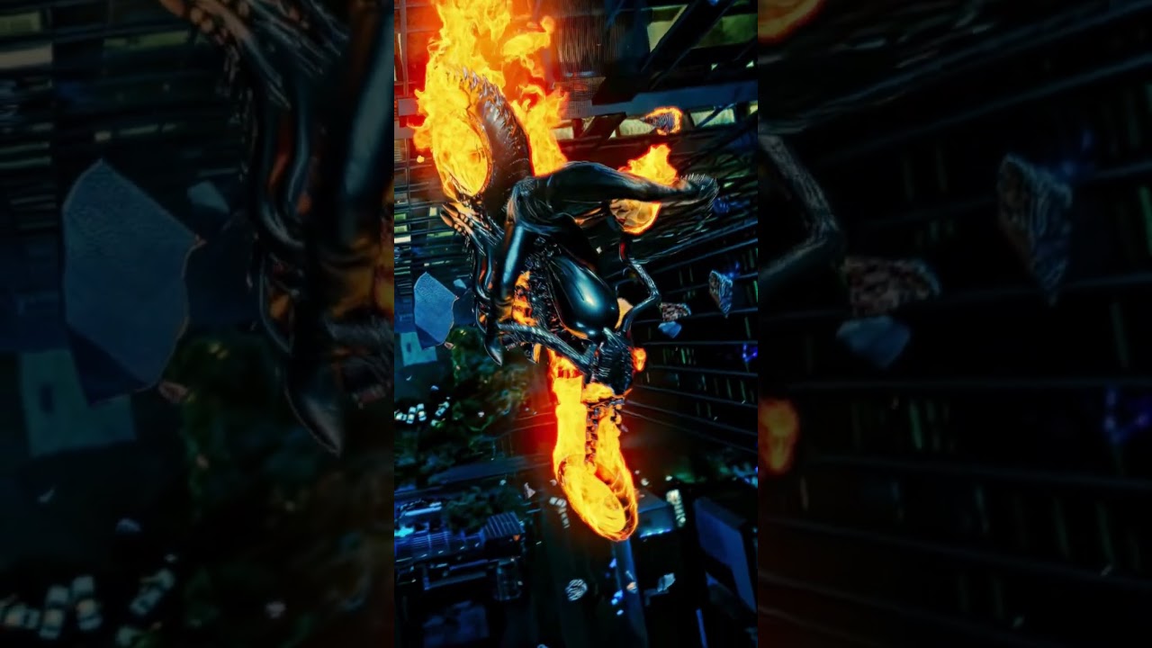 "🔥 Ghost Rider Aesthetic in Stunning 4K | Cinematic Vibes 🔥"
