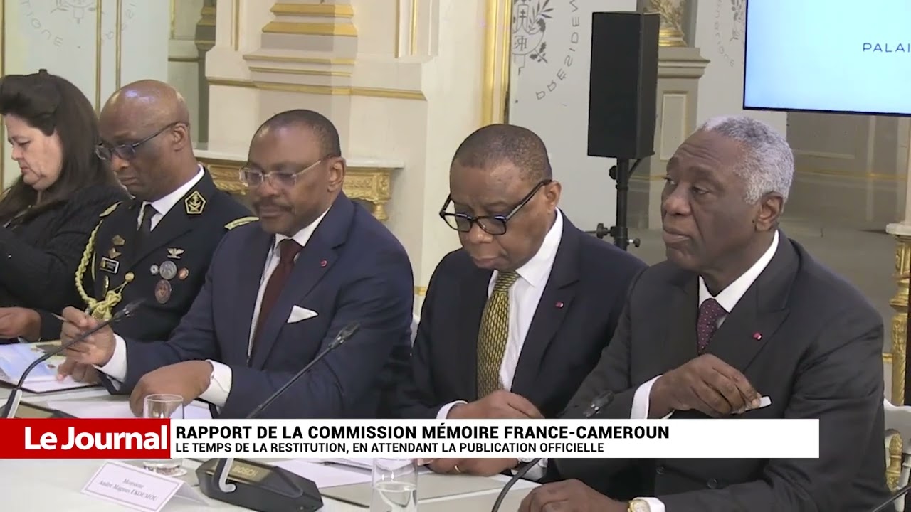 JT RAPPORT DE LA COMMISSION MÉMOIRE FRANCE CAMEROUN by JEAN ATANGANA