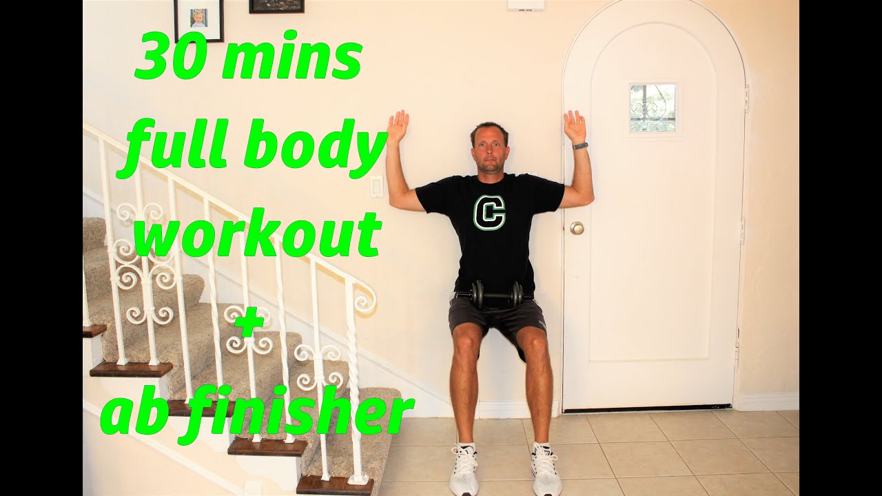 30mins full body workout (dynamic and static exercises) - YouTube