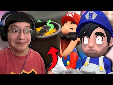 (DON'T LET MARIO COOK SOUP!!) SMG4: Mario Soup REACTION