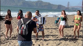 Video thumbnail of "Detrás de cámaras del video oficial de la cumbia de la nacha tetecua😱"