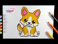 Cómo dibujar UN PERRO kawaii - How to draw KAWAII DOG easy