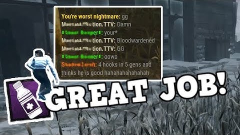 When teabagging goes very wrong - Dead By Daylight