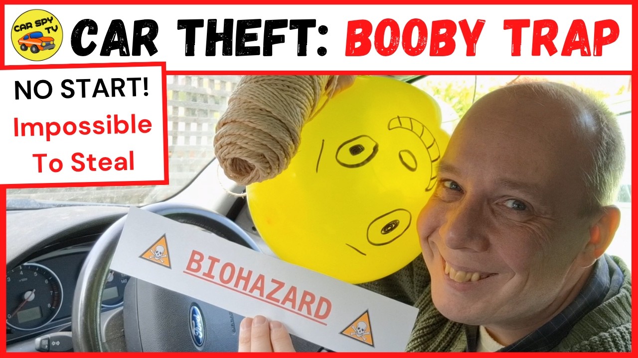 I Made My Car Impossible To Steal – TRAP INSIDE! Ford Mondeo Mk3