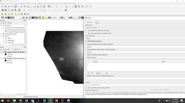 Merge and Clip Rasters in QGIS 3.10 (Lab 8- V1)