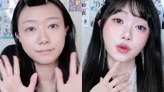 요기쪼기🌞장원영 메이크업🍓딸기 탕후루 메이크업 | strawberry girl makeup🍓idol makeup
