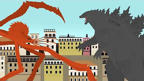 Godzilla vs Scylla | Godzilla x Kong : The New Empire Epic Fight