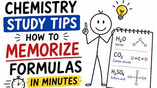Chemistry Study Tips How to Memorize Formulas in Minutes (Science-Backed) || Inside the Mind