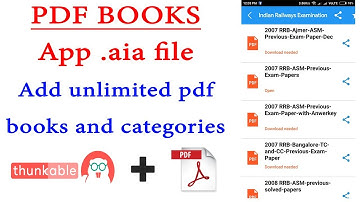(2021) PDF app aia file Kodular . Unlimited pdf and categories