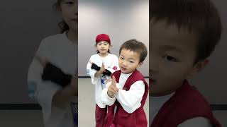 #Dance😎The main feature is here! The three little ones are just too adorable!😍 #hiphop #cute #kpop