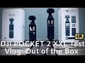 DJI Pocket 2 Creator Combo XXL Vlog Test Out of the Box 4K & Vergleich mit DJI Pocket 1