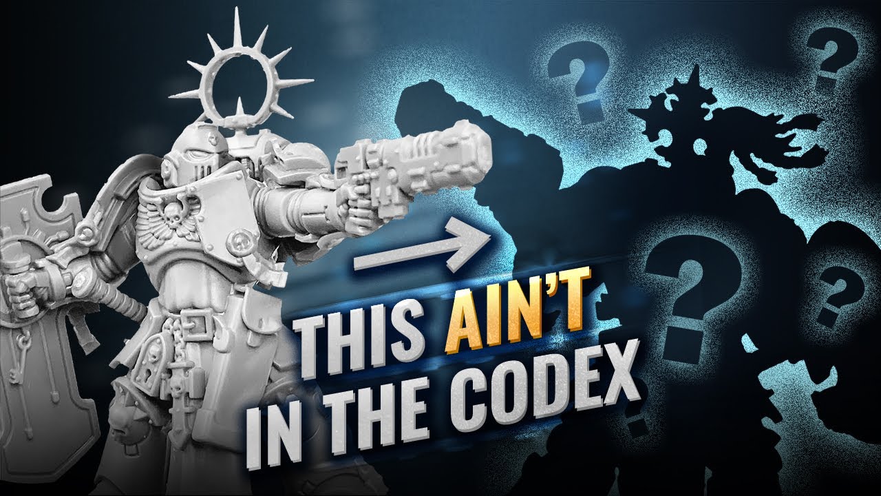 Kitbash Gone Wild: Space Wolf Joins Deathwatch