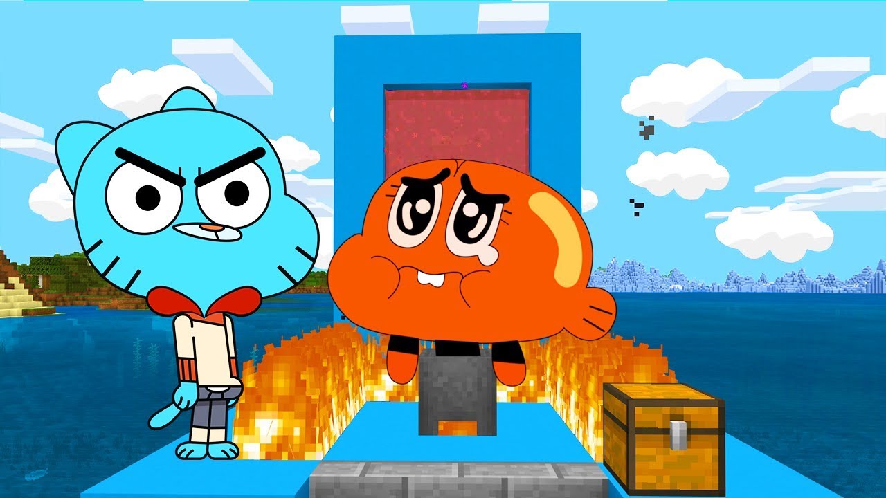 We wrote an episode of Gumball in Minecraft 