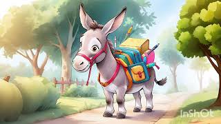 🐴✨🎧 Віршик про ослика -  #українськоюмовою на #добраніч :  #музика для сну дітей