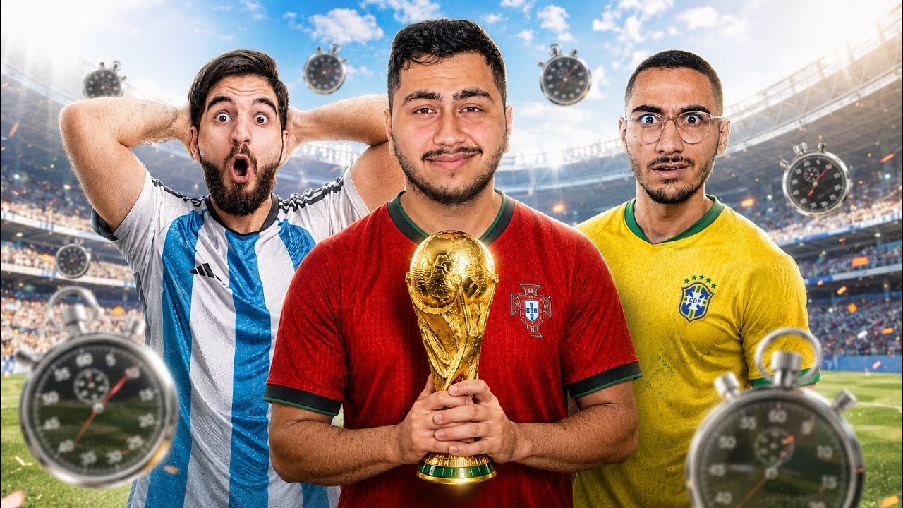 تایمینگ چلنج ورژن جام جهانی🏆با مهدی پس و علی زلزله 🔥