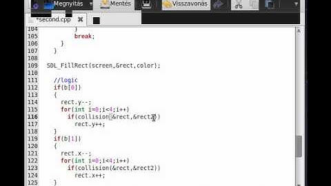 SDL tutorial 11 - (bounding box) collision detection (part 2)