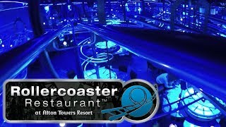 Rollercoaster Restaurant Track POV - Alton Towers