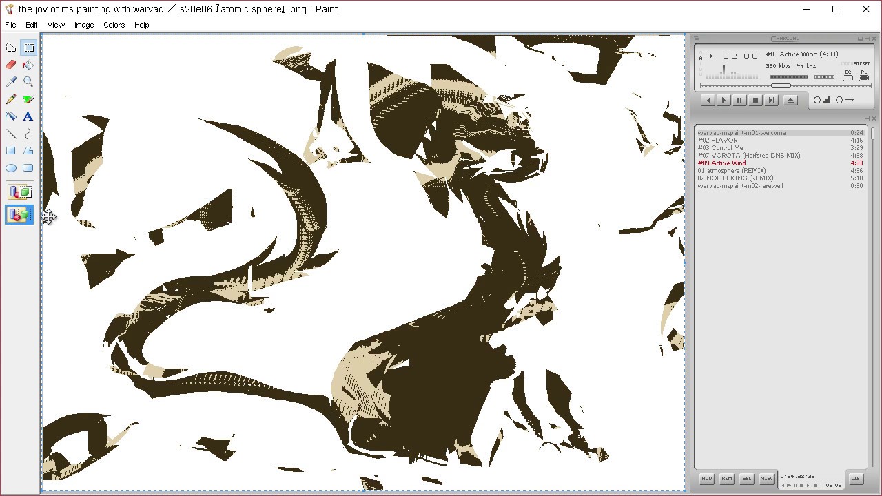 the joy of ms painting s20e06 『 atomic sphere 』