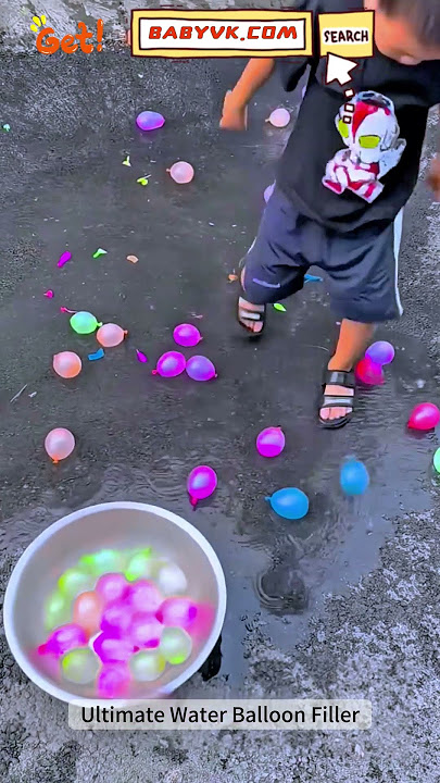 Struggling to Fill Water Balloons Fast Enough for the Kids? This Is for You! #FunForKids