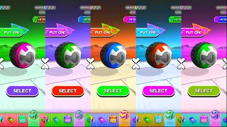 5x Color Going Balls SpeedRun Gameplay Android Ios All Level 1293-1296 Multi Color #goingballs