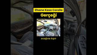 Efsane Kasa Corolla Ömürlük Çürümeyen Göğüslük ve İç Dizayn Kalitesi #otomobilhikayeleri